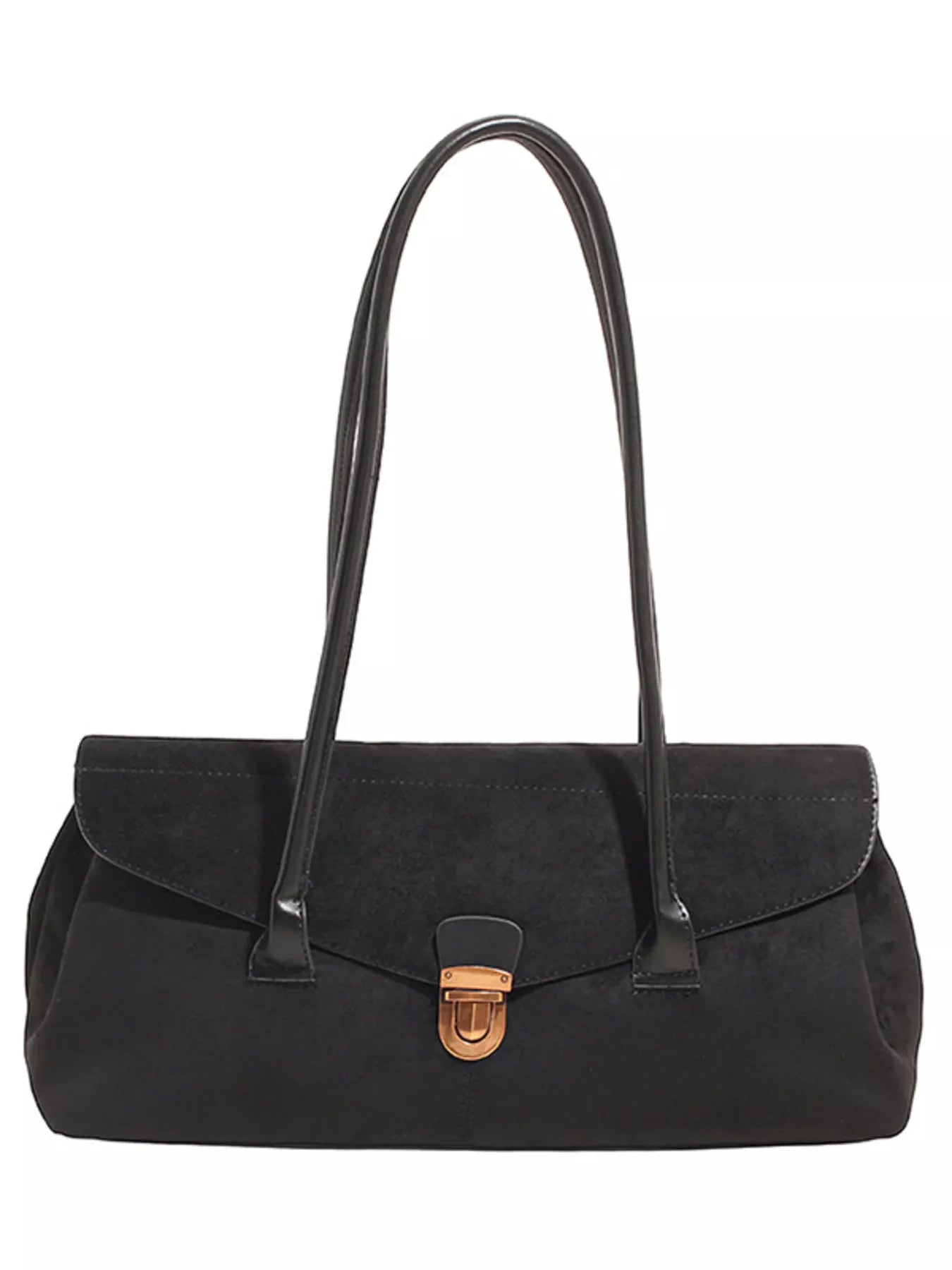 Vintage Buckle Closure Shoulder Bag nicholesgifts