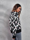 Floral Round Neck Long Sleeve Sweater nicholesgifts