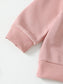 Baby and Toddler Girls Letter Graphic Sweatshirt and Pants Set nicholesgifts