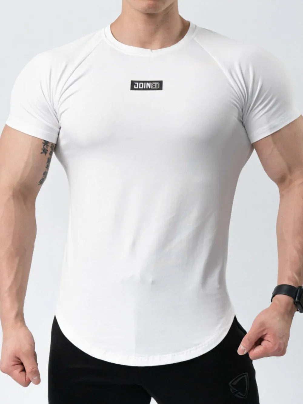 Men's Round Neck Short Sleeve T-Shirt Trendsi