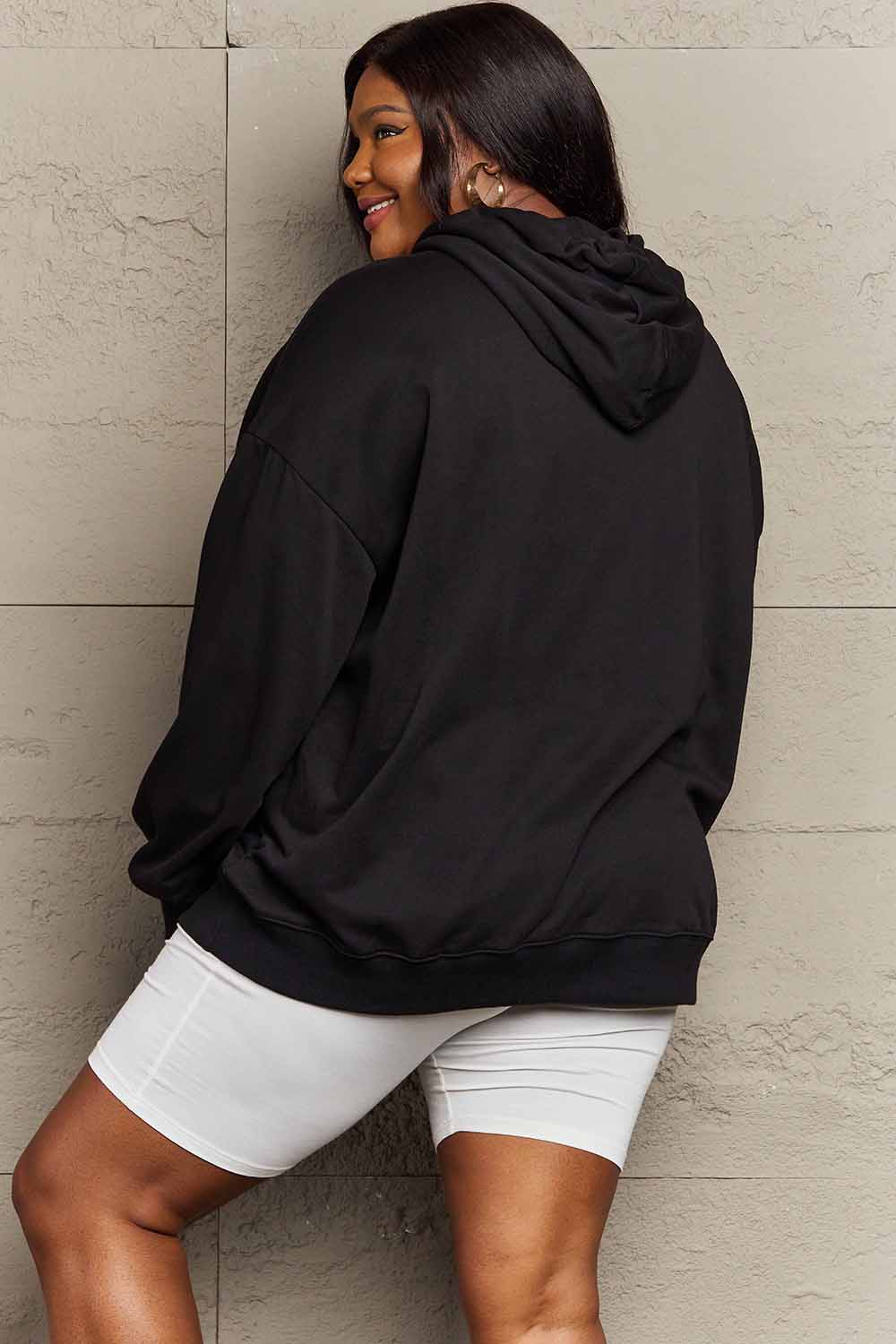 Simply Love Simply Love Full Size CREATE HAPPINESS Graphic Hoodie NicholesGifts