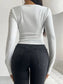 Devine Tied Long Sleeve T-Shirt nicholesgifts