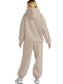 Full Size Kangaroo Pocket Hoodie and Joggers Set Plus Size nicholesgifts