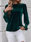 Women Lovelet Round Neck Flounce Sleeve Top nicholesgifts