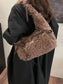 Fluffy Bow Shoulder Bag nicholesgifts