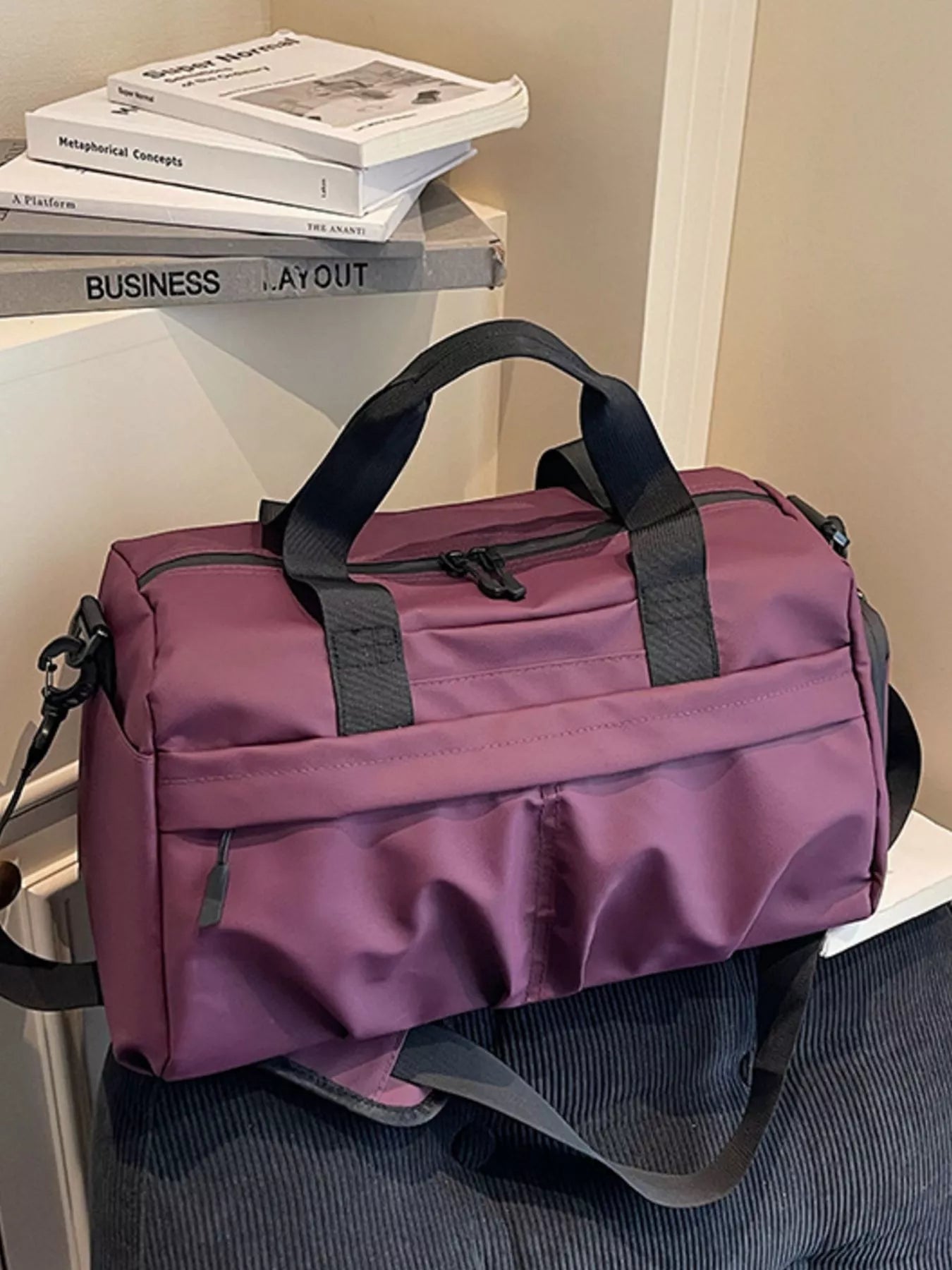 Oxford Cloth Travel Duffel Bag nicholesgifts