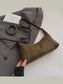 Lightweight Solid Color Shoulder Bag nicholesgifts