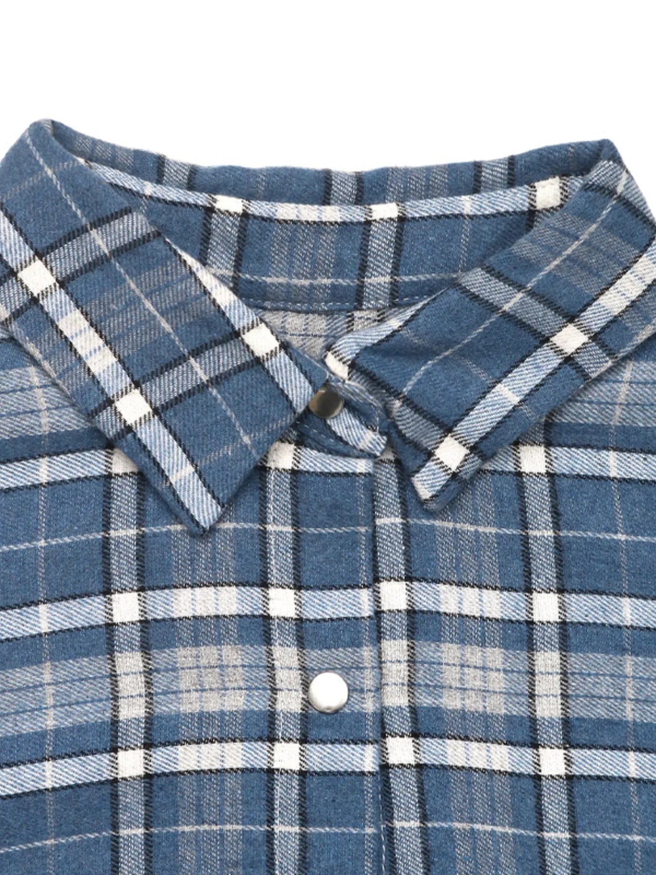 Plaid Button Up Long Sleeve Shirt Trendsi