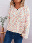 Colorful Long Sleeve Sweater nicholesgifts
