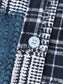 Men's Plus Size Plaid Short Sleeve Button-Up Shirt nicholesgifts
