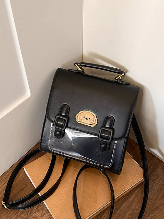 Cartoon Patch Decor Backpack Bag Trendsi