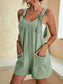 Full Size Scoop Neck Romper with Pockets nicholesgifts