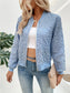 Zip Up Long Sleeve Jacket nicholesgifts