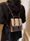 Vintage Style Buckle Backpack Bag nicholesgifts