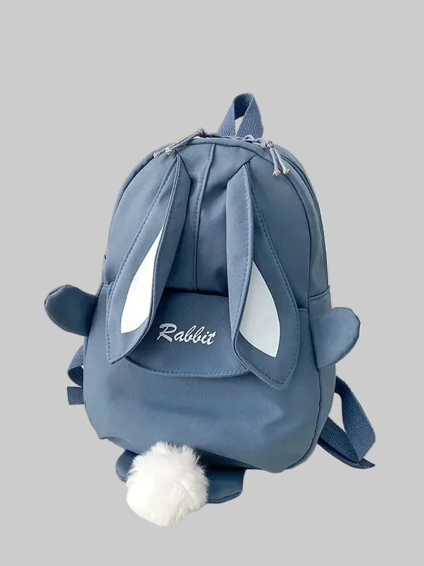 Adorable Bunny Ears Backpack for Girls - Perfect Kindergarten & School Bag for Kids