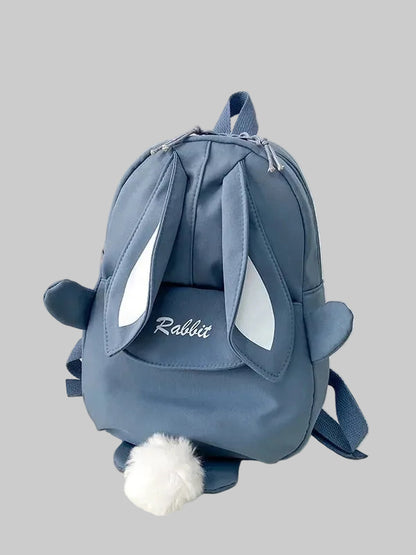 Adorable Bunny Ears Backpack for Girls - Perfect Kindergarten & School Bag for Kids
