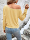 Eyelet Dropped Shoulder Blouse nicholesgifts