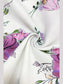 Women Full Size Printed Tie Neck Short Sleeve Blouse nicholesgifts