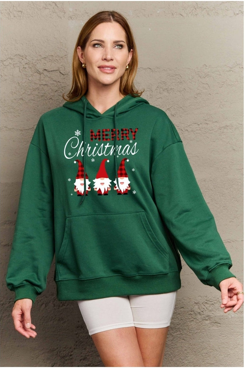 Simply Love Full Size MERRY CHRISTMAS Graphic Hoodie nicholesgifts