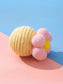 Interactive Flower Design Squeaky Pet Sound Toy nicholesgifts
