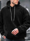 Men's Drawstring Long Sleeve Fleece Hoodie nicholesgifts