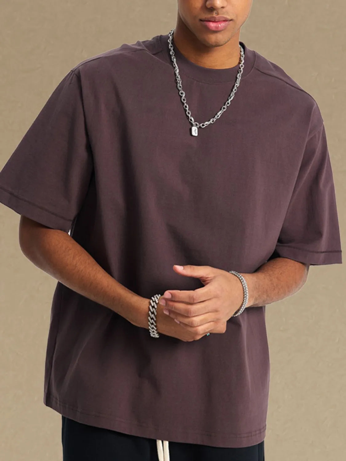 Men's Round Neck Half Sleeve T-Shirt NicholesGifts