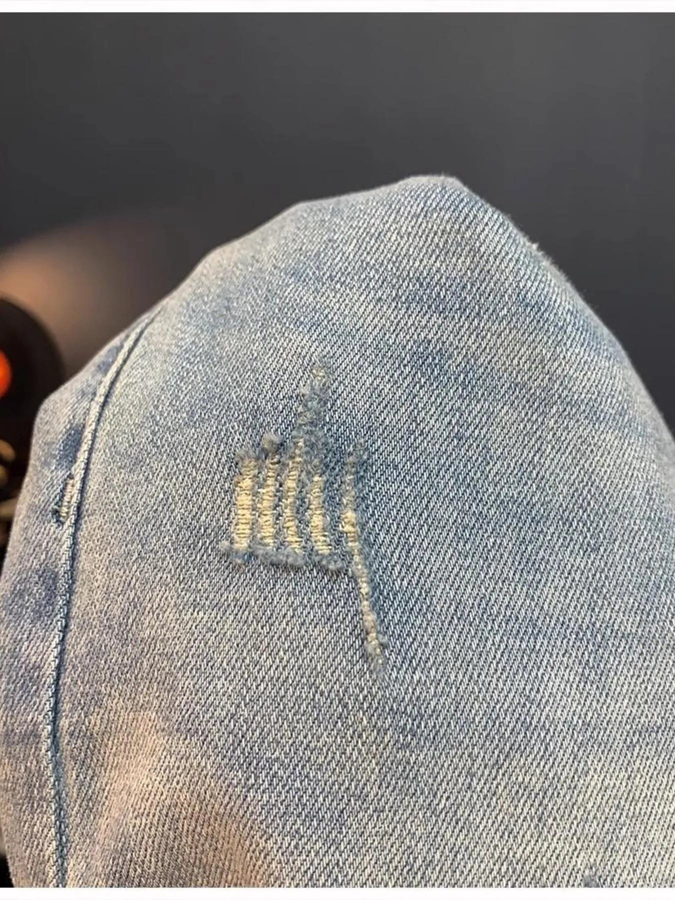 Men's Vintage Washed Distressed Boyfriend Jeans