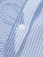 Striped Ruffle Short Bubble Sleeve Shirt nicholesgifts