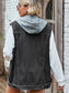 Women Up Sleeveless Denim Jacket with Pockets nicholesgifts