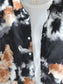 Men's Plus Size Printed Button Up Long Sleeve Shirt nicholesgifts