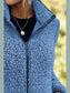 Pocketed Zip Up Turtleneck Jacket nicholesgifts