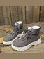 Plush Lining Lace Up Boots nicholesgifts