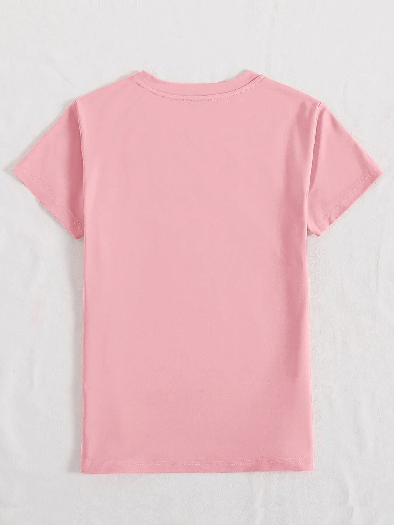 Women Letter Graphic Round Neck Short Sleeve Religious T-Shirt