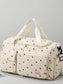 Strawberry Print Corduroy Travel Bag nicholesgifts