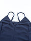 Spaghetti Strap Deep V Jumpsuit with Pockets nicholesgifts