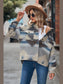 Printed Collared Neck Jacket nicholesgifts