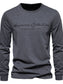 Men's Round Neck Letter Graphic T-Shirt nicholesgifts