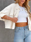 Button Up Long Sleeve Jacket nicholesgifts