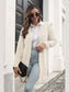 Women Open Front Cable-Knit Cardigan nicholesgifts