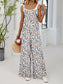 Full Size Floral Print Wide Leg Casual Jumpsuit Plus Size nicholesgifts