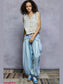 POL Button Down Floral Embroidery Cropped Crochet Vest Top nicholesgifts