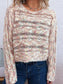 Round Neck Long Sleeve Sweater nicholesgifts