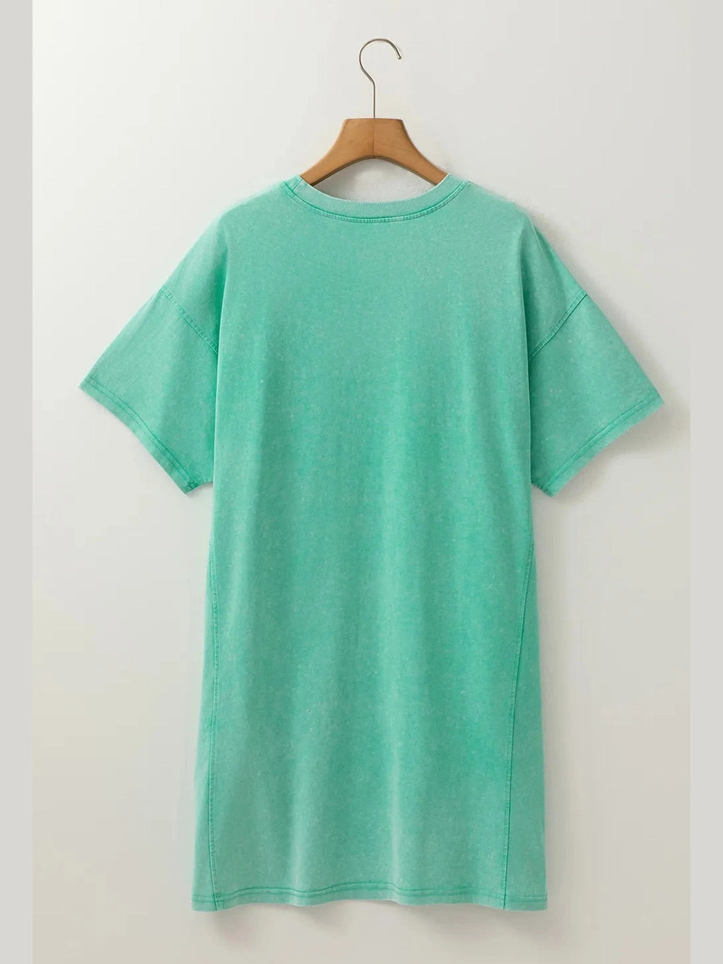 Round Neck Short Sleeve Tee Dress NicholesGifts