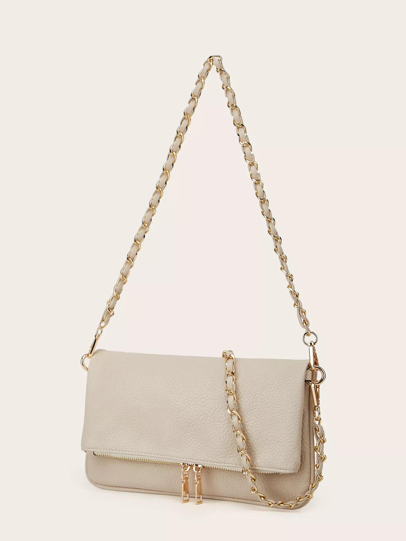 PU Leather Chain Strap Shoulder Bag nicholesgifts