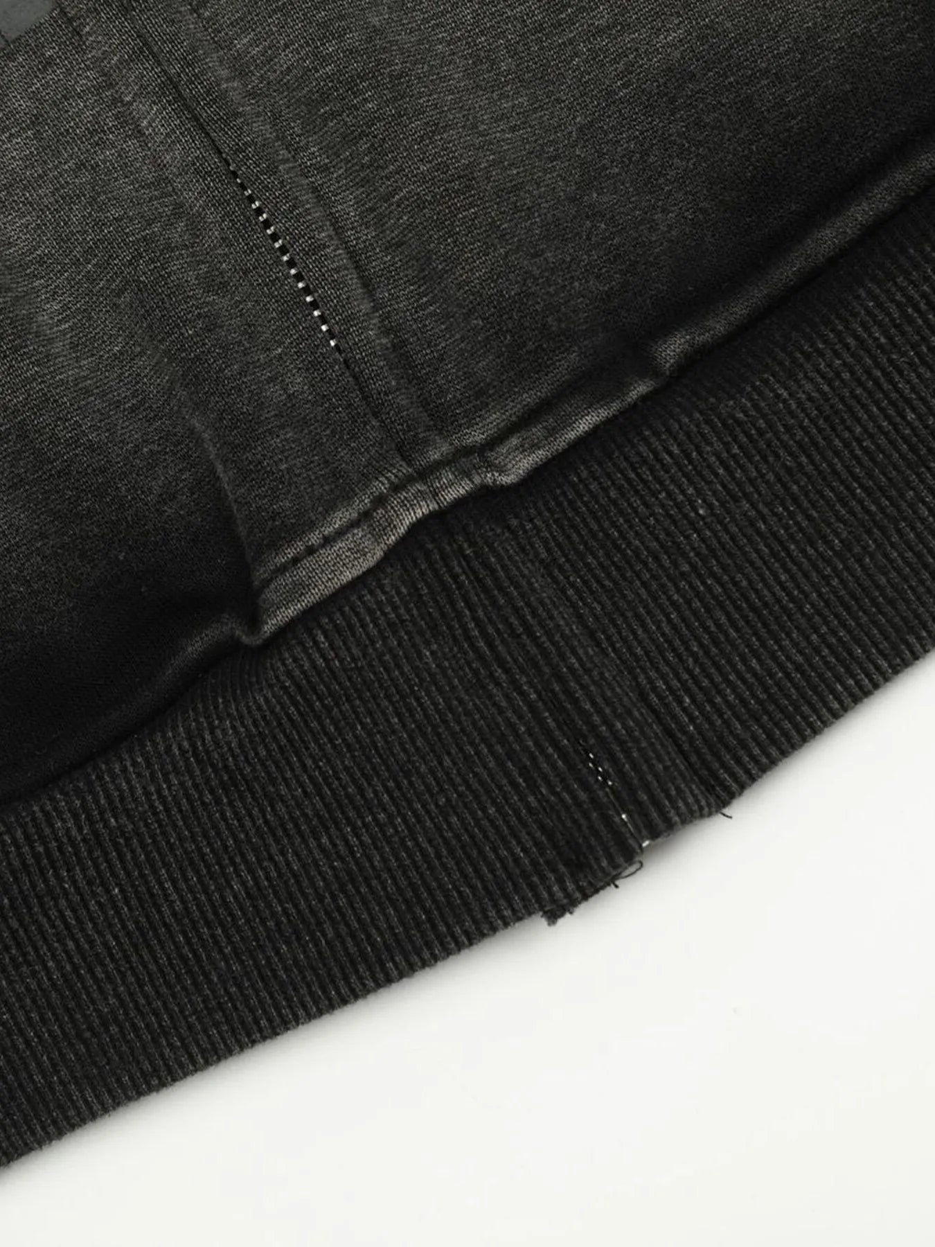 Men's Zip-Up Hoodie with Faux Fur Trim Trendsi