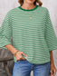 Striped Back Bow Tie T-Shirt nicholesgifts