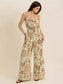 Tie Strap Wide Leg Jumpsuit nicholesgifts