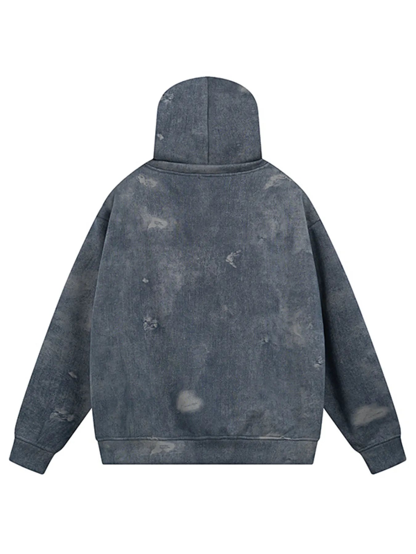 Men's Distressed Long Sleeve Hoodie NicholesGifts