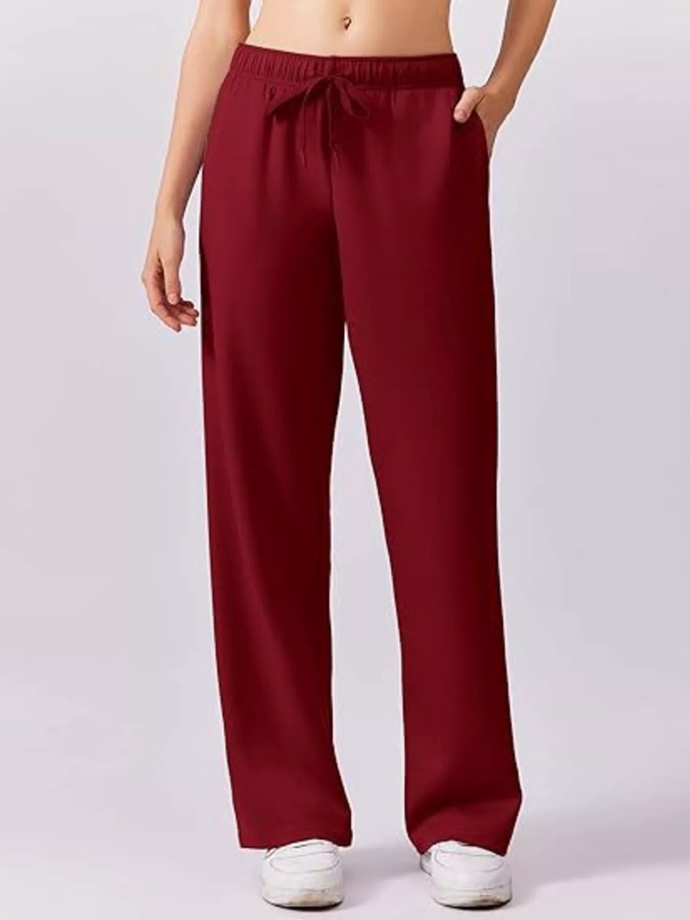 Relaxed Fit Quarter-Zip Top and Pants Set nicholesgifts