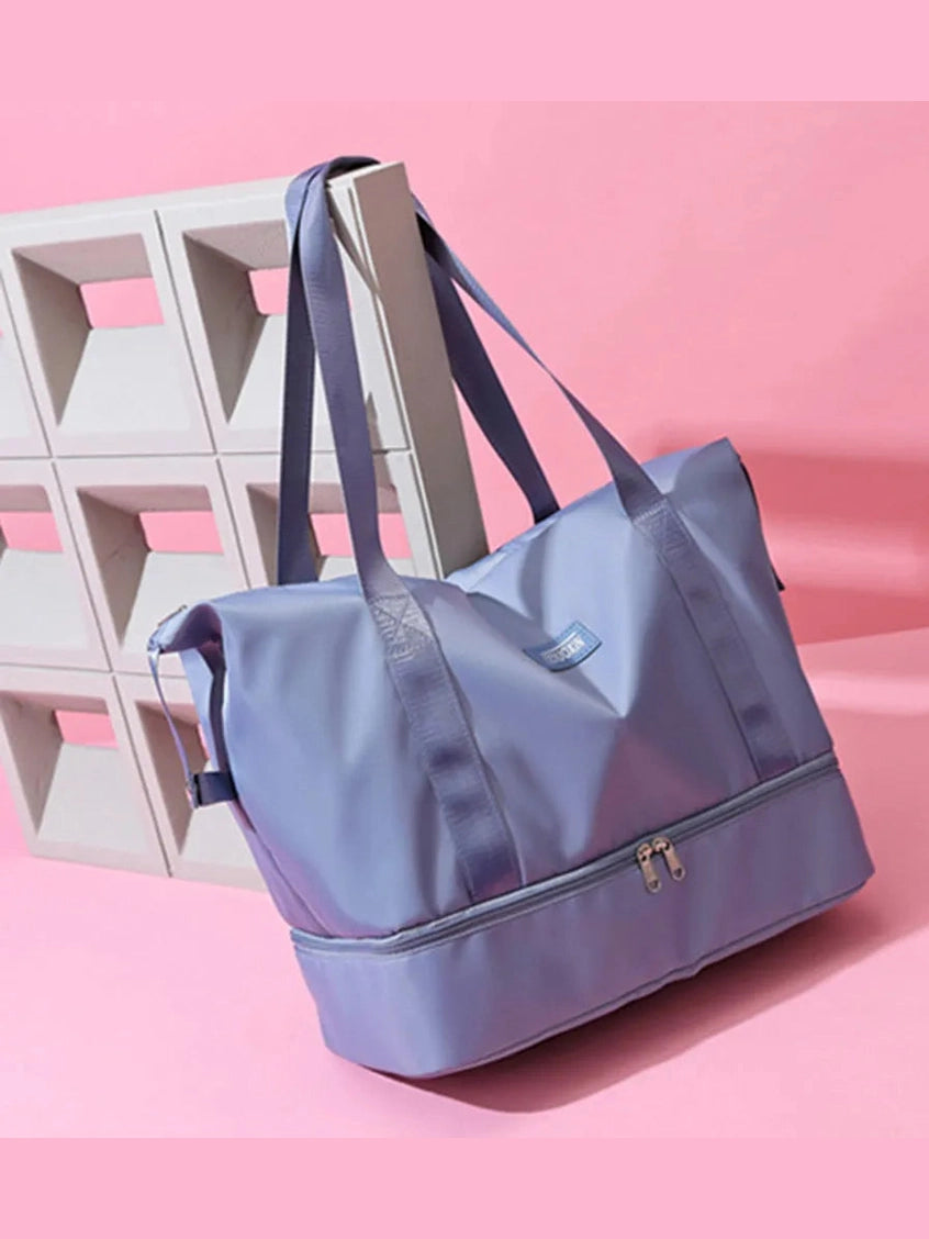 Multi Pocket Nylon Travel Bag nicholesgifts